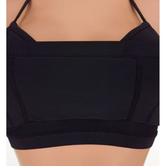 LULULEMON 6 Crossover Bra *Long Line Black THROWBACK! - Picture 9 of 9
